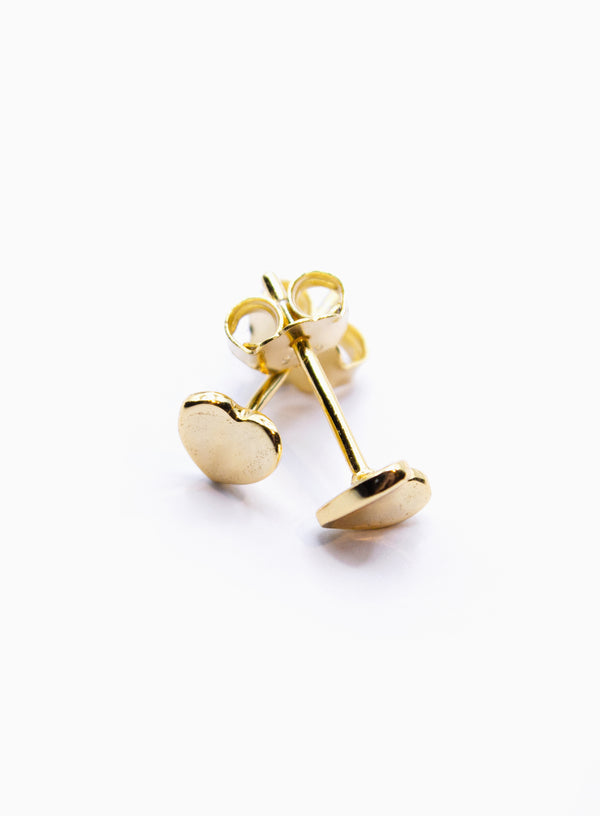 Vichy Heart Earstud Gold