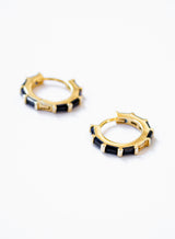 Siena Blue Gold Earrings