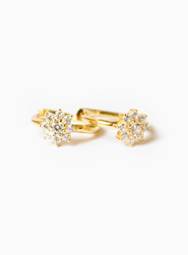 Fiorella Gold Earrings