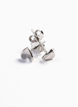 Vichy Heart Earstud Silver