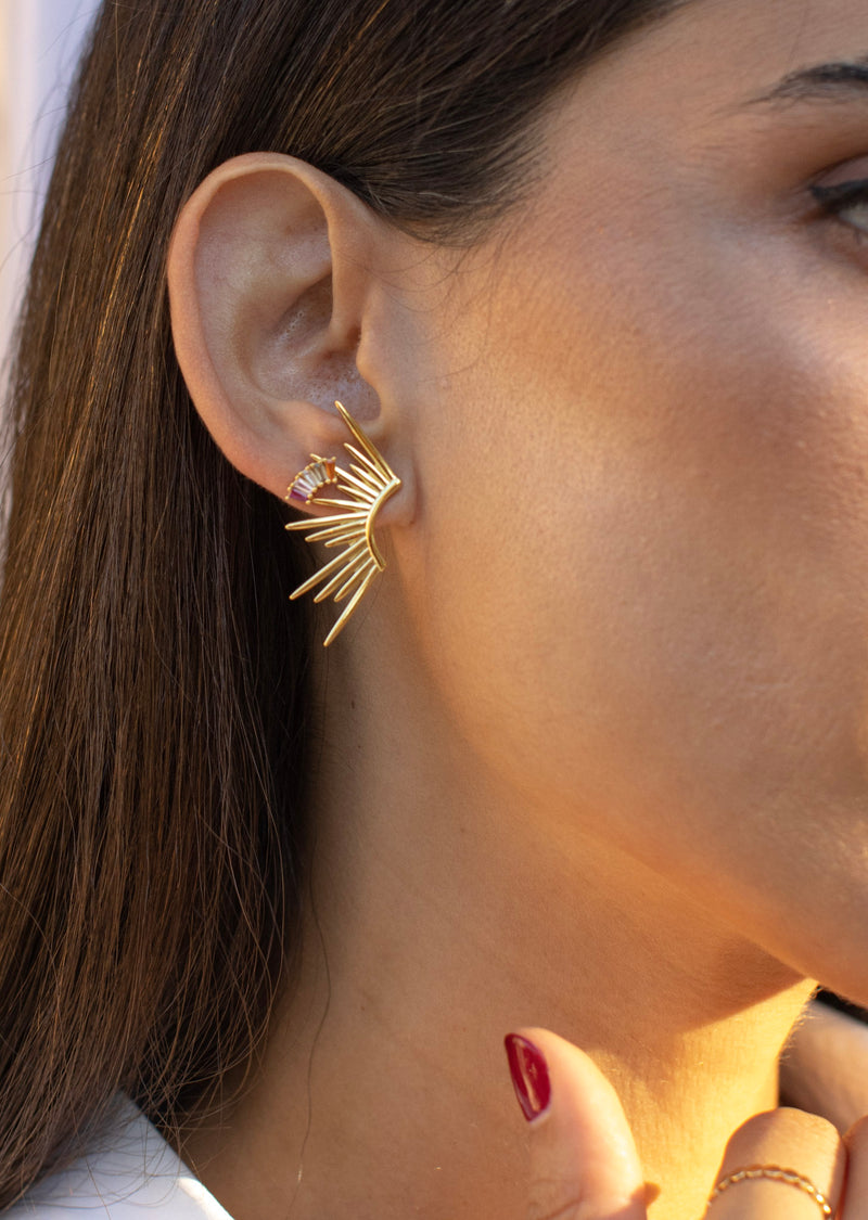 Soleil Gold Earrings