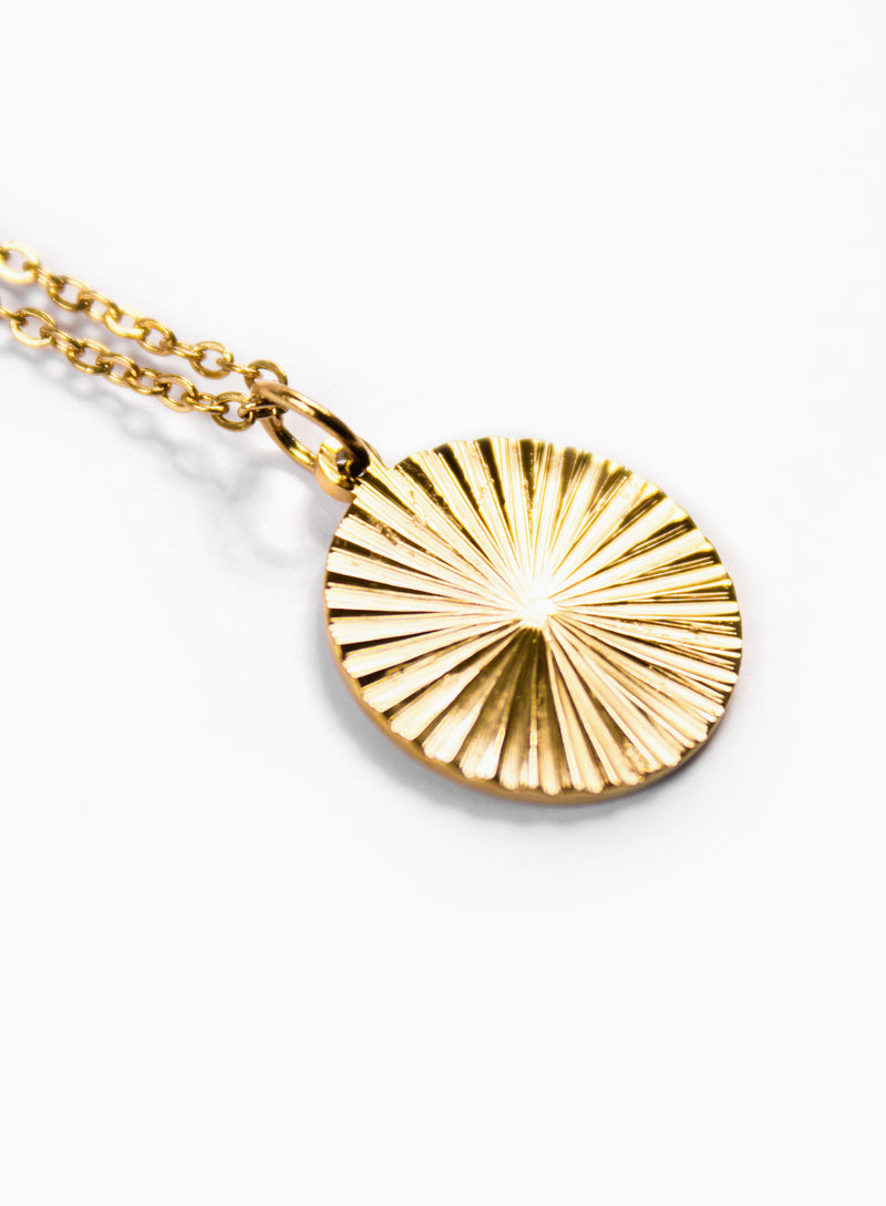 Zya Circle Gold Necklace