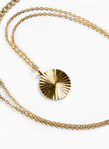 Zya Circle Gold Necklace