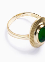 Alba Green Gold Ring