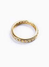 Point Gold Ring