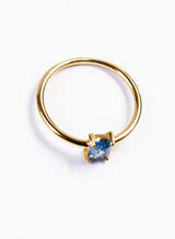 Blue Gold Ring