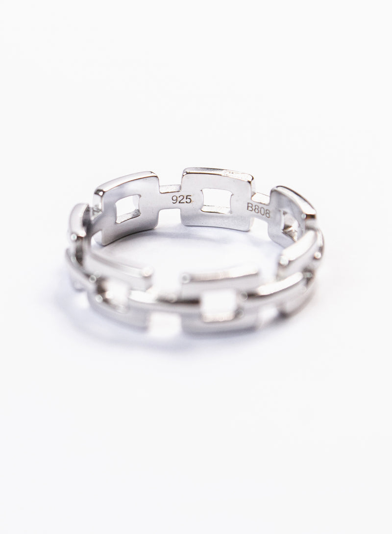 Chain Silver Ring