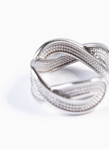 Carlota Silver Adjustable Ring